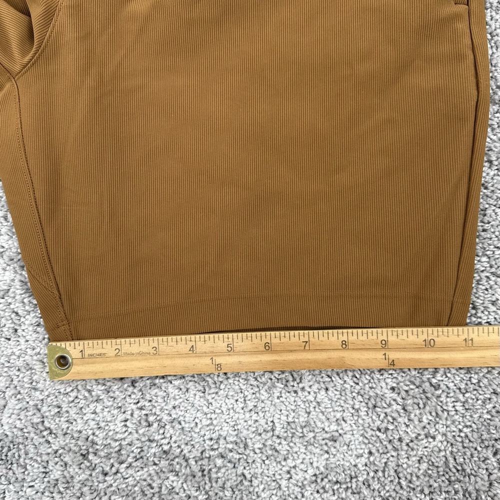 Lululemon Commission Classic Fit Short Cord Men's 33 Copper Brown Stretch M7AUHS - Picture 7 of 8